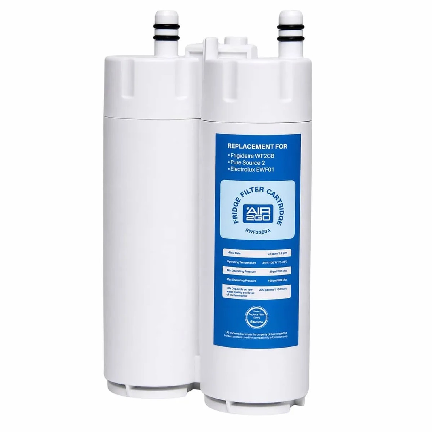 AIR2GO Wasserfilter für AEG