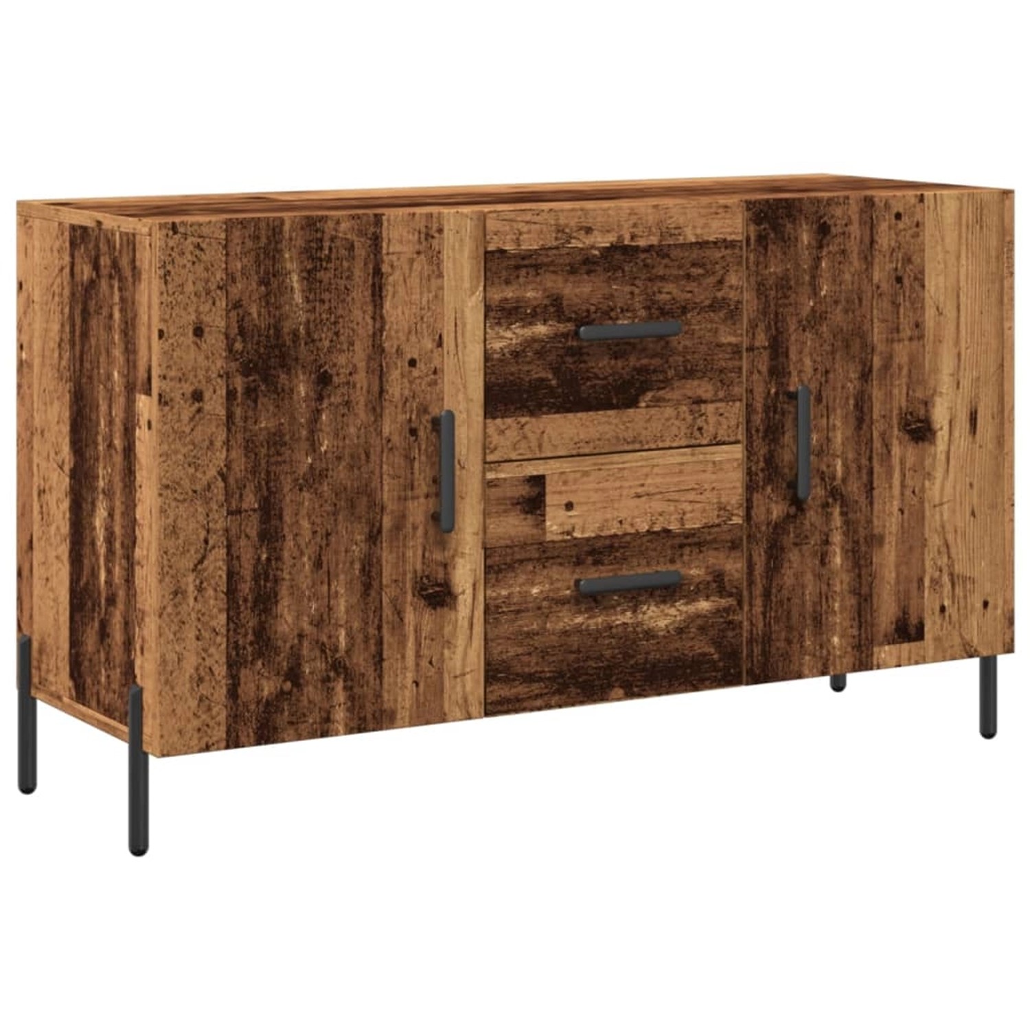 vidaXL Sideboard Altholz-Optik 100x36x60 cm Holzwerkstoff 857320 günstig online kaufen
