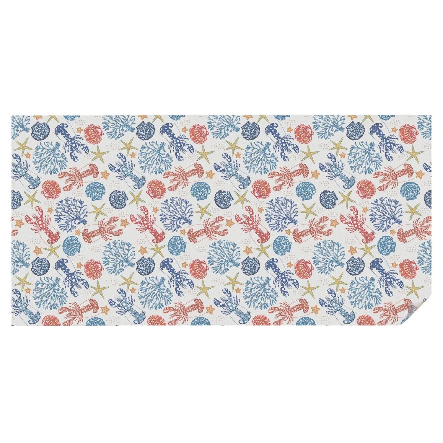 Tulup Fensterfolie Krebskorallen Folie für Fenster Sichtschutz 200x100 cm Weiß Folie auf Fenster Fensterfolie selbstkleb...