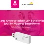 Schellenberg Funk-Rolladenmotor Mini Premium mit Smart Home Integration im Magenta SmartHome.