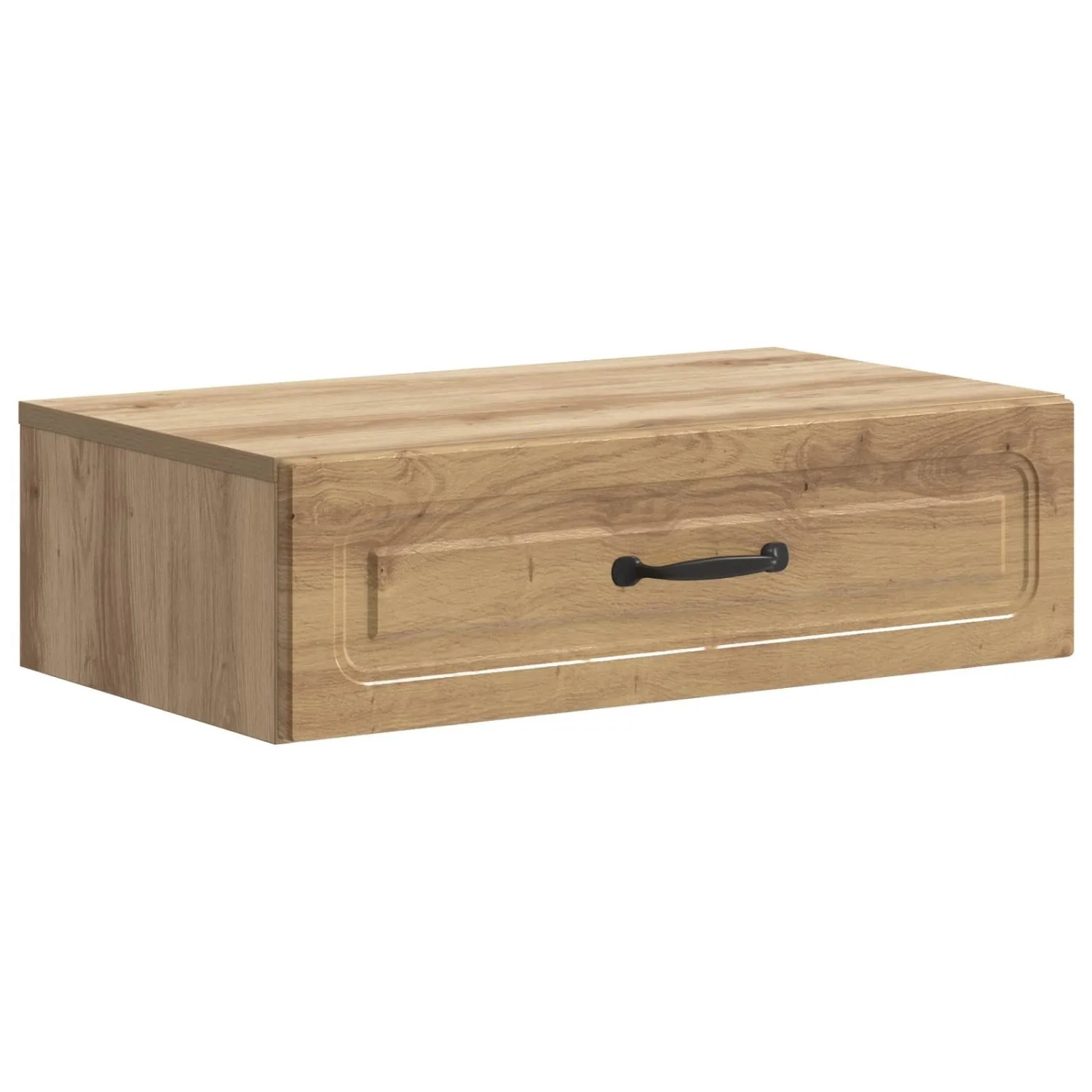 vidaXL Wandmontierter Beistelltisch Artisan-Eiche 59 x 34,5 x 17 cm 899344