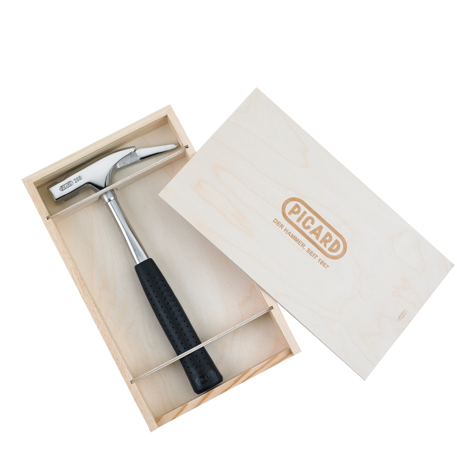 Picard Latthammer Verchromt in Holzkiste Nr 298e Geraut günstig online kaufen