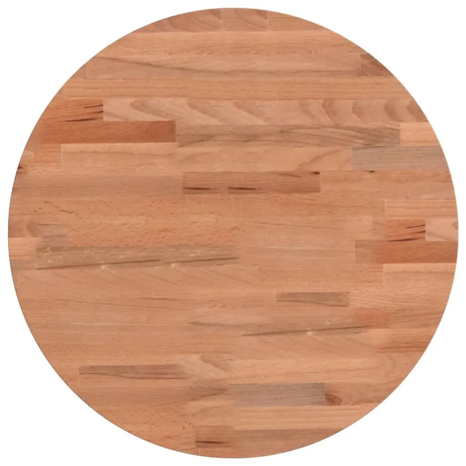 vidaXL Tischplatte Ø40x2,5 cm Rund Massivholz Buche 355935