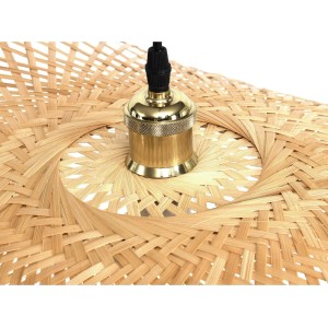 Vente-unique Hängeleuchte Und Kronleuchter Jurua Naturfarben Hell 80 cm