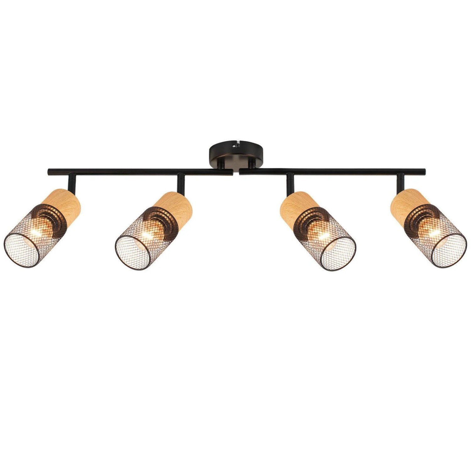 NETTLIFE Deckenstrahler aus Metall Schwarz-40