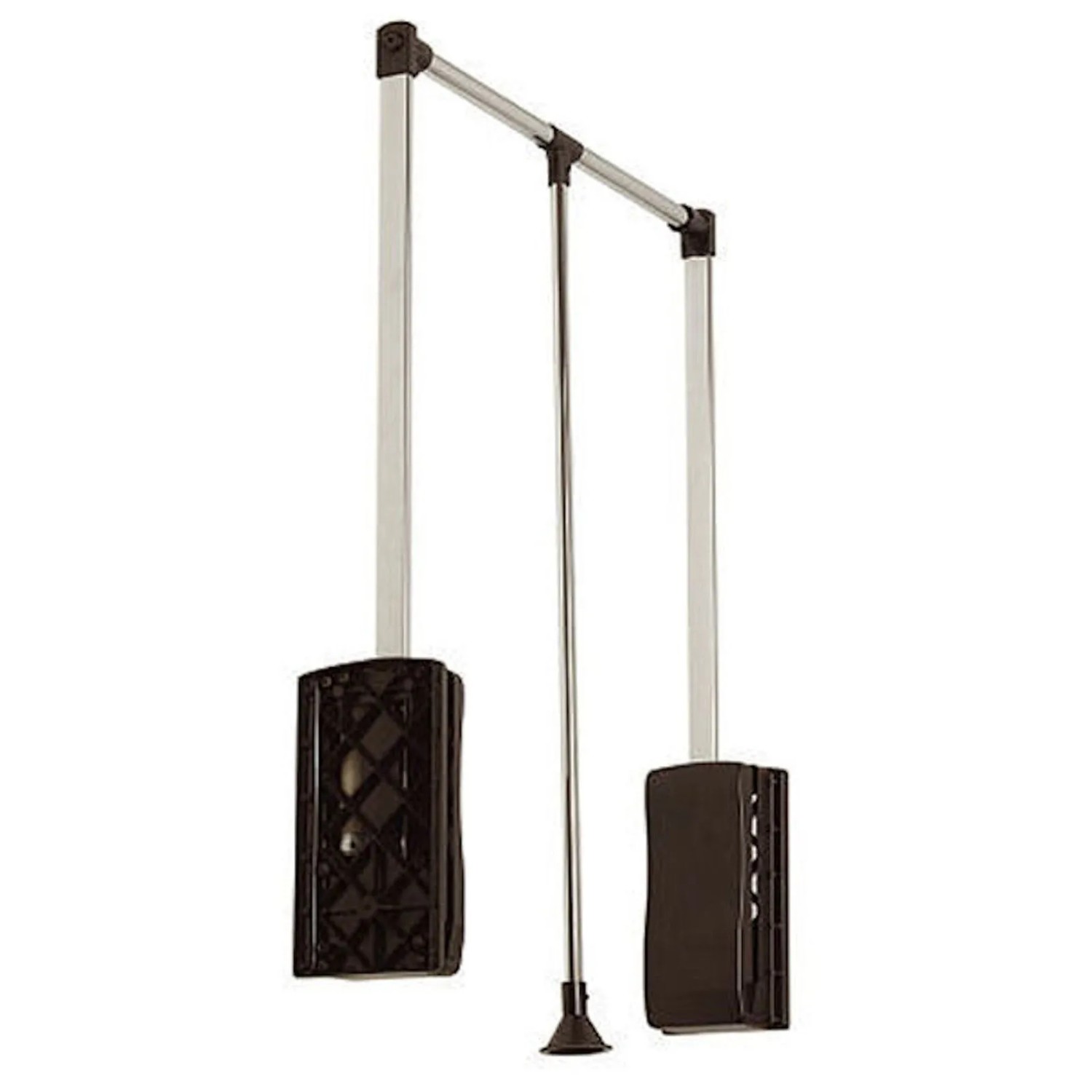 SOTECH Kleiderlift mit Teleskop Breitenverstellung 875 Bis 1200 mm Tragkraft 12 Kg Schwarz
