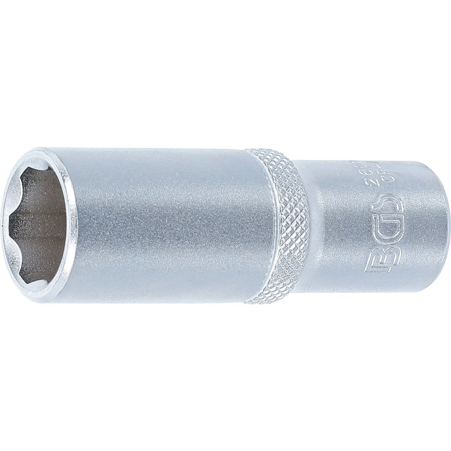BGS Steckschlüssel Einsatz Super Lock Tief Antrieb Innenvierkant 10 Mm  3 8 Zoll  SW 15 Mm 2605