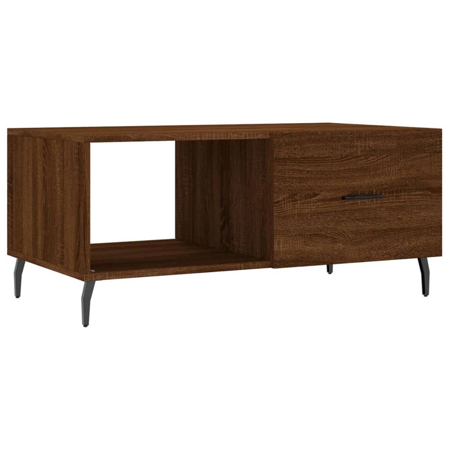 vidaXL Couchtisch Braun Eichen-Optik 90x50x40 cm Holzwerkstoff Modell 5 günstig online kaufen