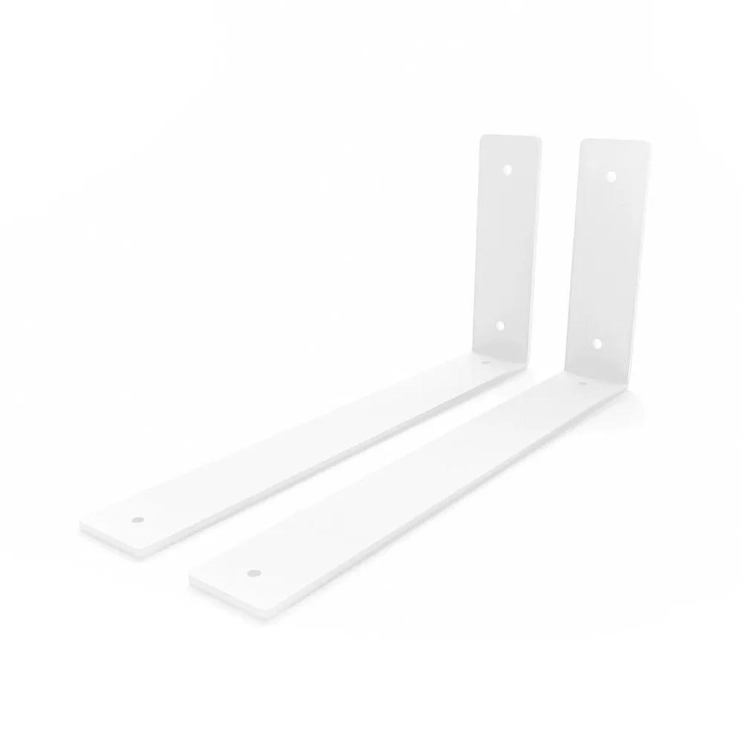 HEVVA Regalwinkel FREIBERG 30 cm Tief 2er Set Weiß