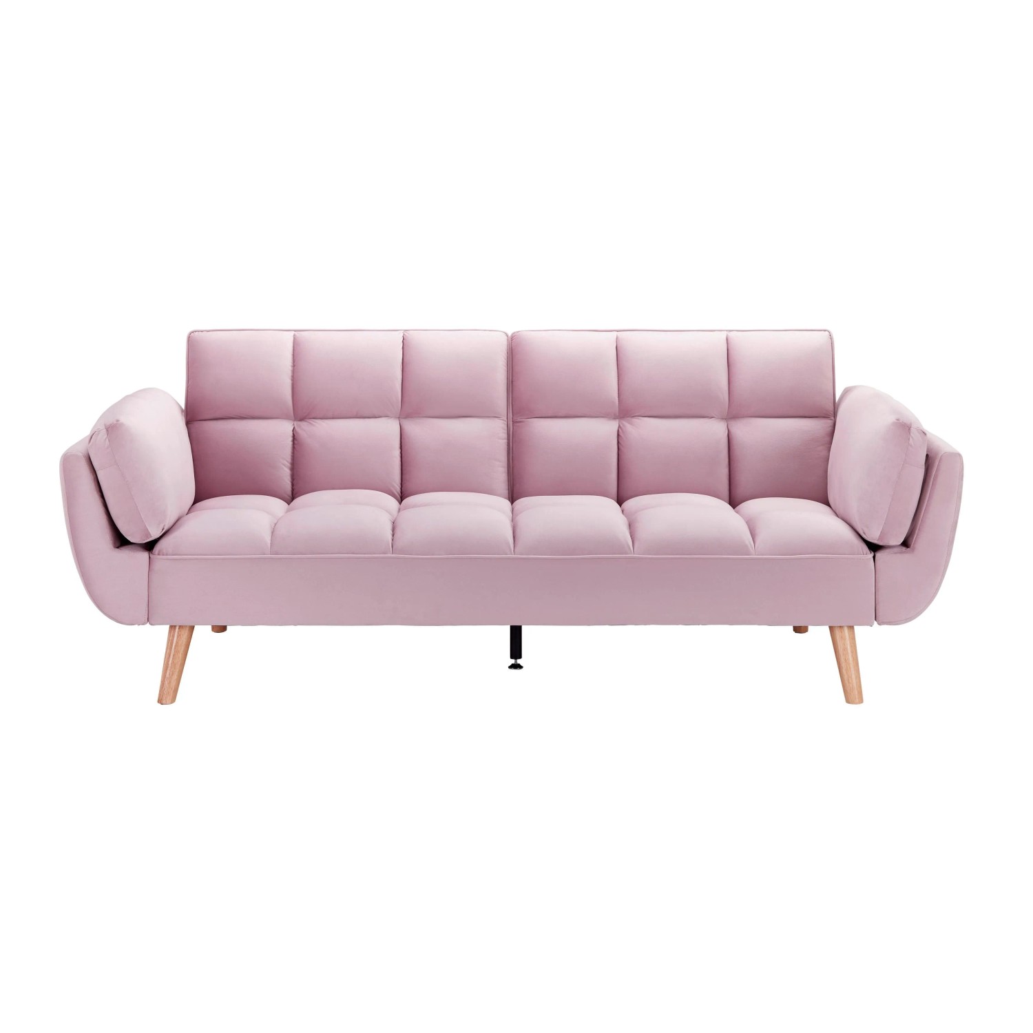 Bessagi Home Schlafsofa Cora Rosa Samt
