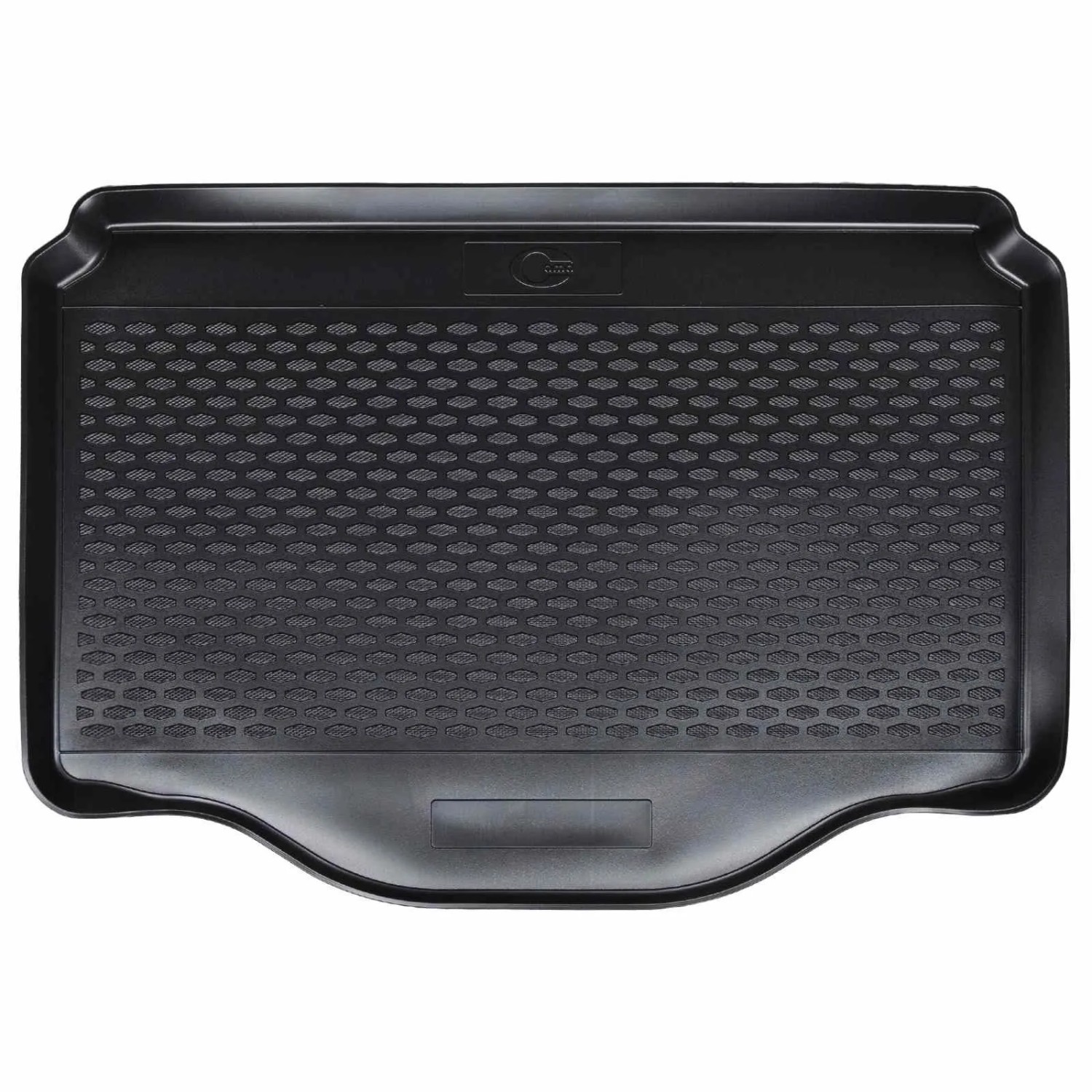 vidaXL Kofferraummatte Schwarz Gummi 42029184