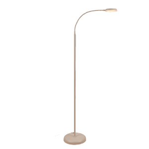 Brilo LED-Stehleuchte Megg Schwenkbar Dimmbar Touch Beige 21 x 150 cm