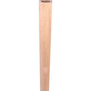 Quadratischer Möbelfuß aus Buche, 400 mm hoch, für individuelle Möbelgestaltung.