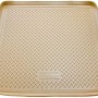 Beige Gummi Kofferraumwanne für Volvo V70 II, XC70 I, Cross Country 2000-2007. Autozubehör mit Riffelstruktur.