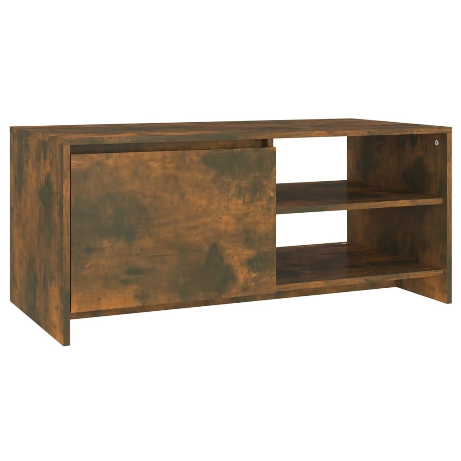 vidaXL Couchtisch Räuchereiche 102x50x45 cm Holzwerkstoff 813032