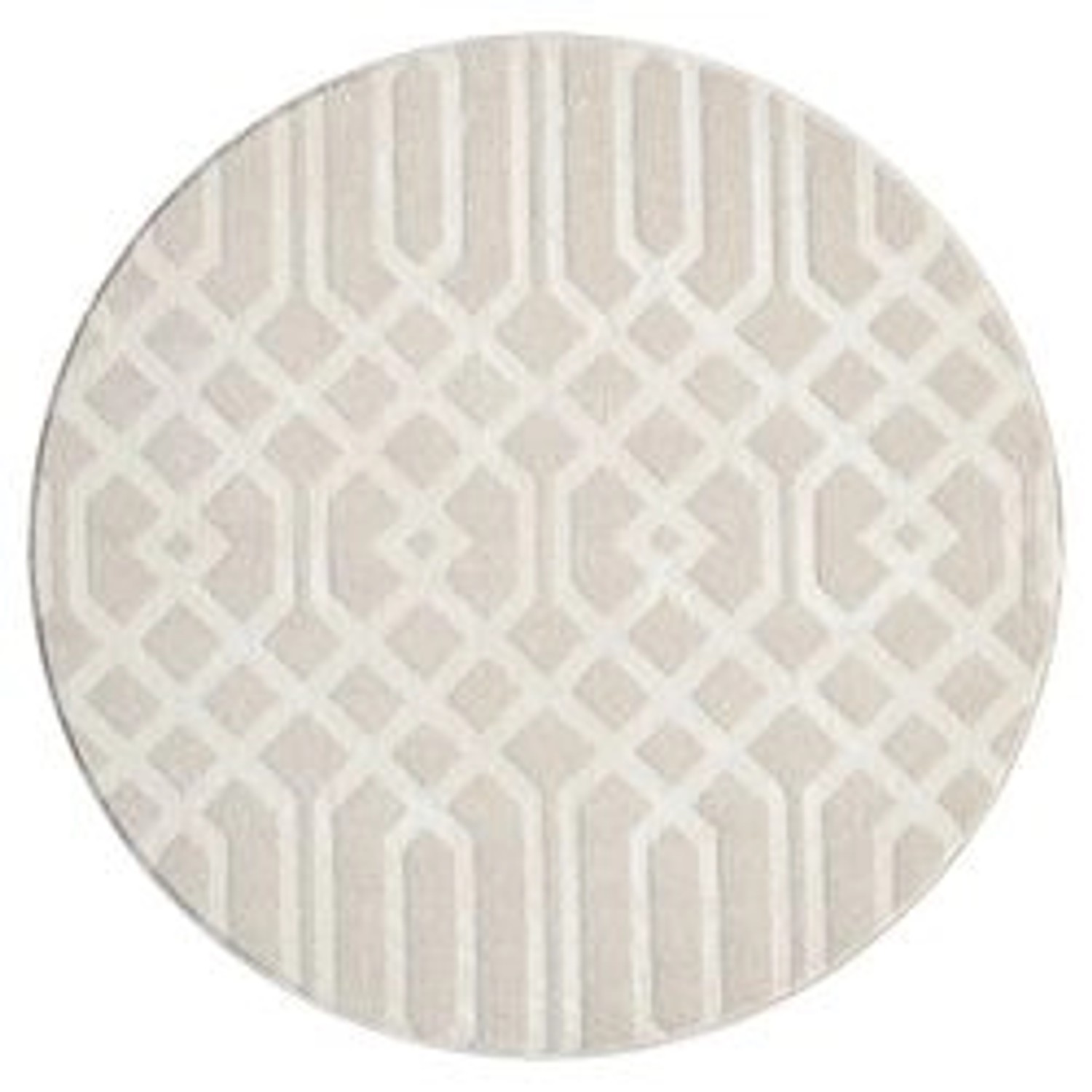 payé Teppich Esso 38 Hochflor Rund 160x160 cm Beige günstig online kaufen