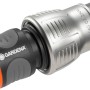 Gardena Premium Schlauchverbinder 19 mm (3/4'') aus Metall und Kunststoff.