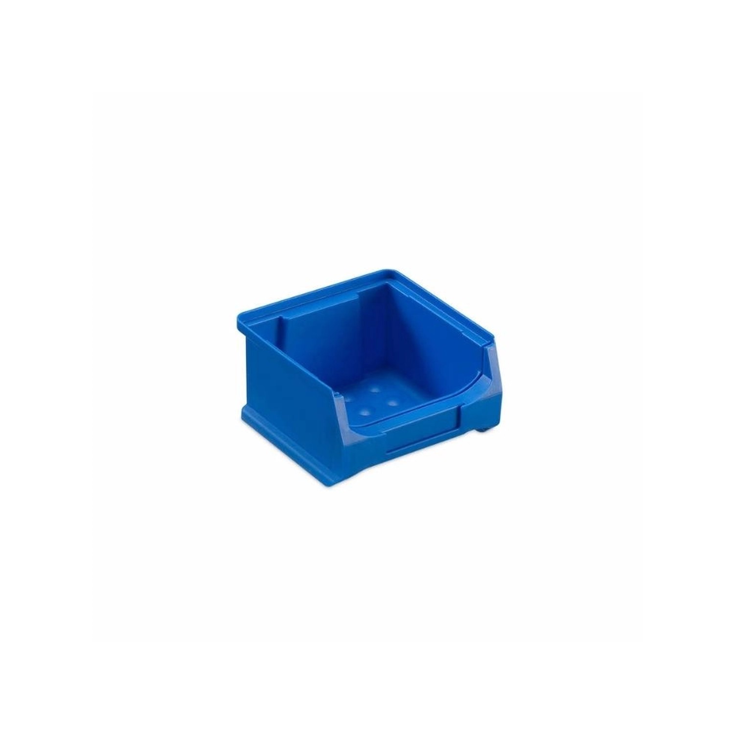 Blaue Sichtlagerbox 1.0 HxBxT 6 x 10 x 10 cm 0,4 Liter Sichtlagerbehälter Sichtlagerkasten Sichtlagerkastensortiment Sor...