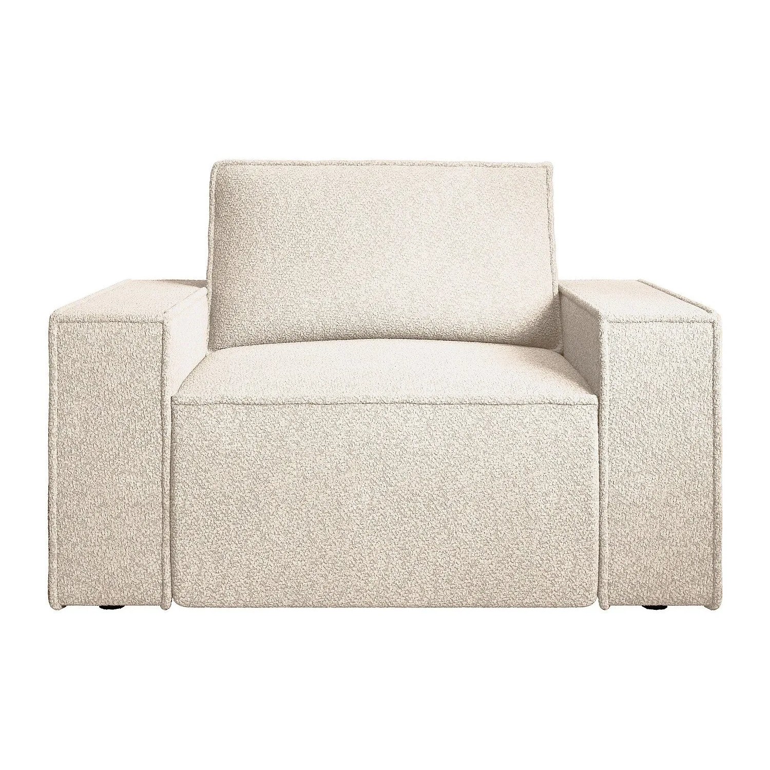 Vente-unique Sessel Mit Gerader Rückenlehne Amelia Beige 120 cm