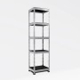 Ar Shelving Outdoor Regal Rivet S, 180x50x38cm, mit 5 Böden. Ideal für Garten und Keller.