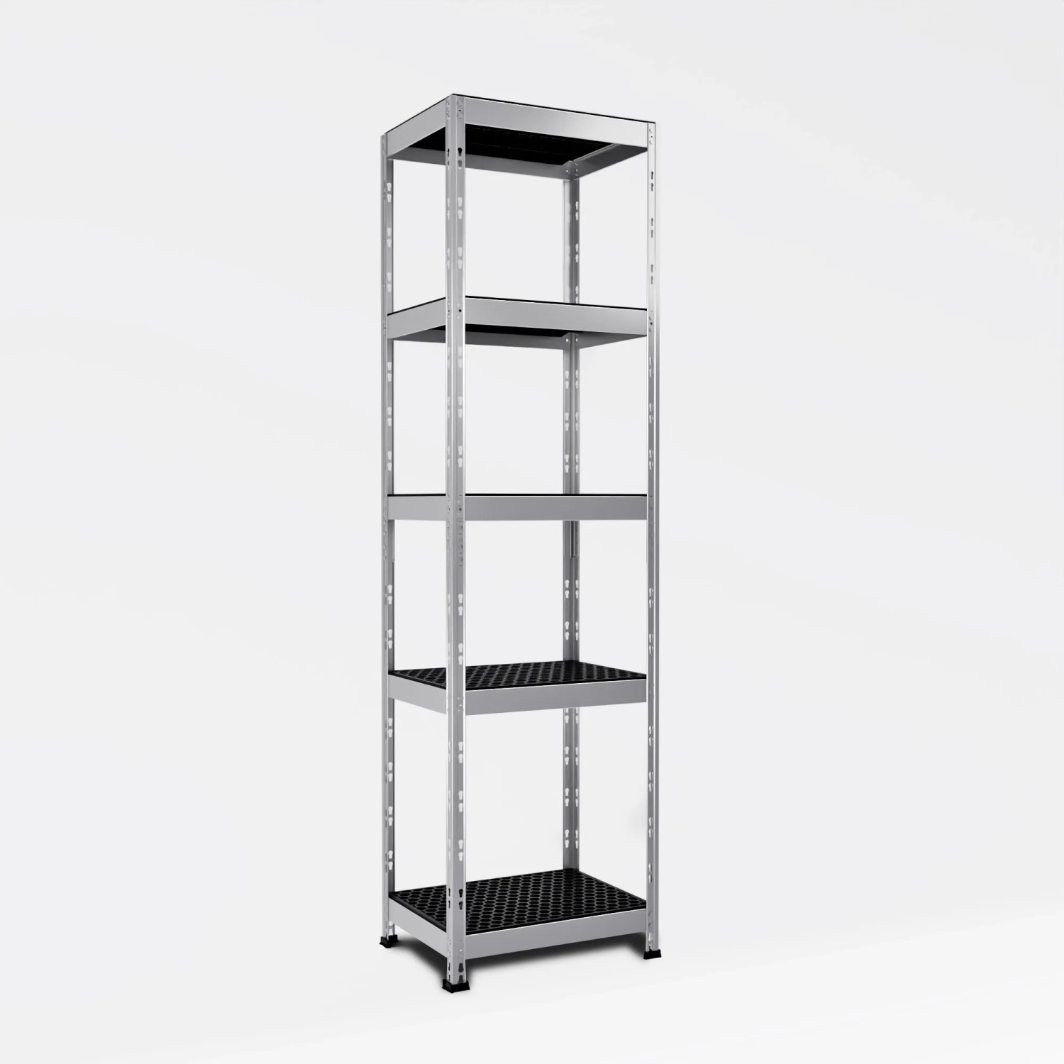 Ar Shelving Outdoor Regal Rivet S, 180x50x38cm, mit 5 Böden. Ideal für Garten und Keller.