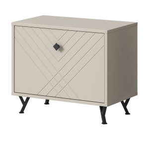 Inn.Furn Garderobenbank Sand 60 cm mit Soft-Close Apunti