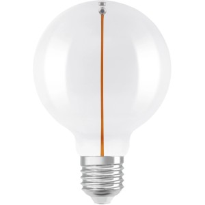 Osram LED-Leuchtmittel E27 in Globeform, 2,2W, 150lm, 13,8x9,5cm. LED Lampe für dekorative Beleuchtung.