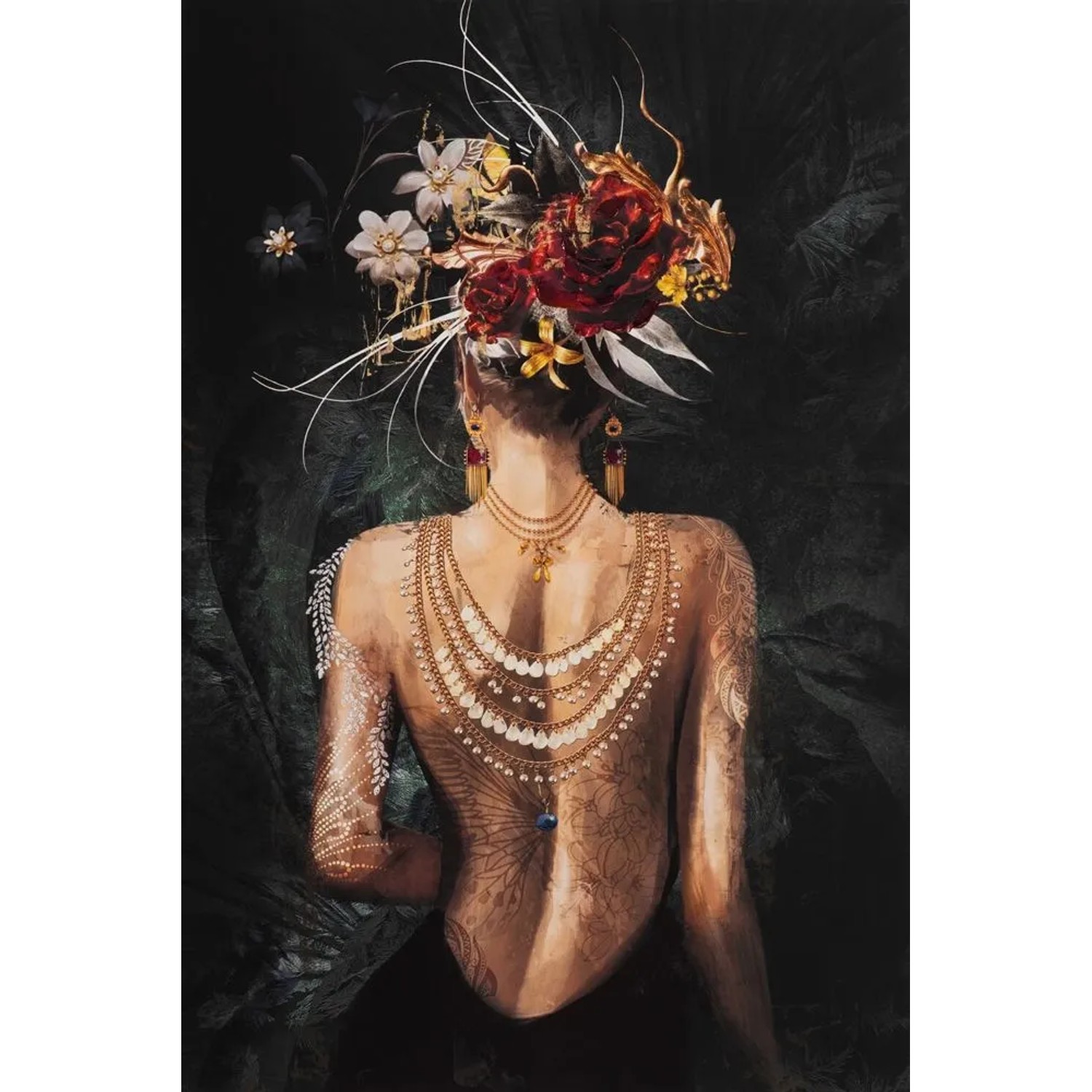 Art Universe Leinwandbild Ausstrahlung! 80 x 120 cm