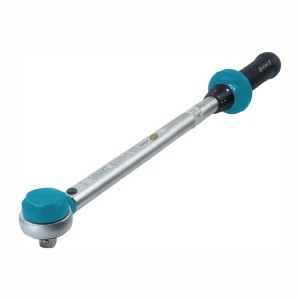 Hazet Drehmomentschlüssel 3/8 Zoll, 5-60 Nm, silberfarben mit blauem Griff.