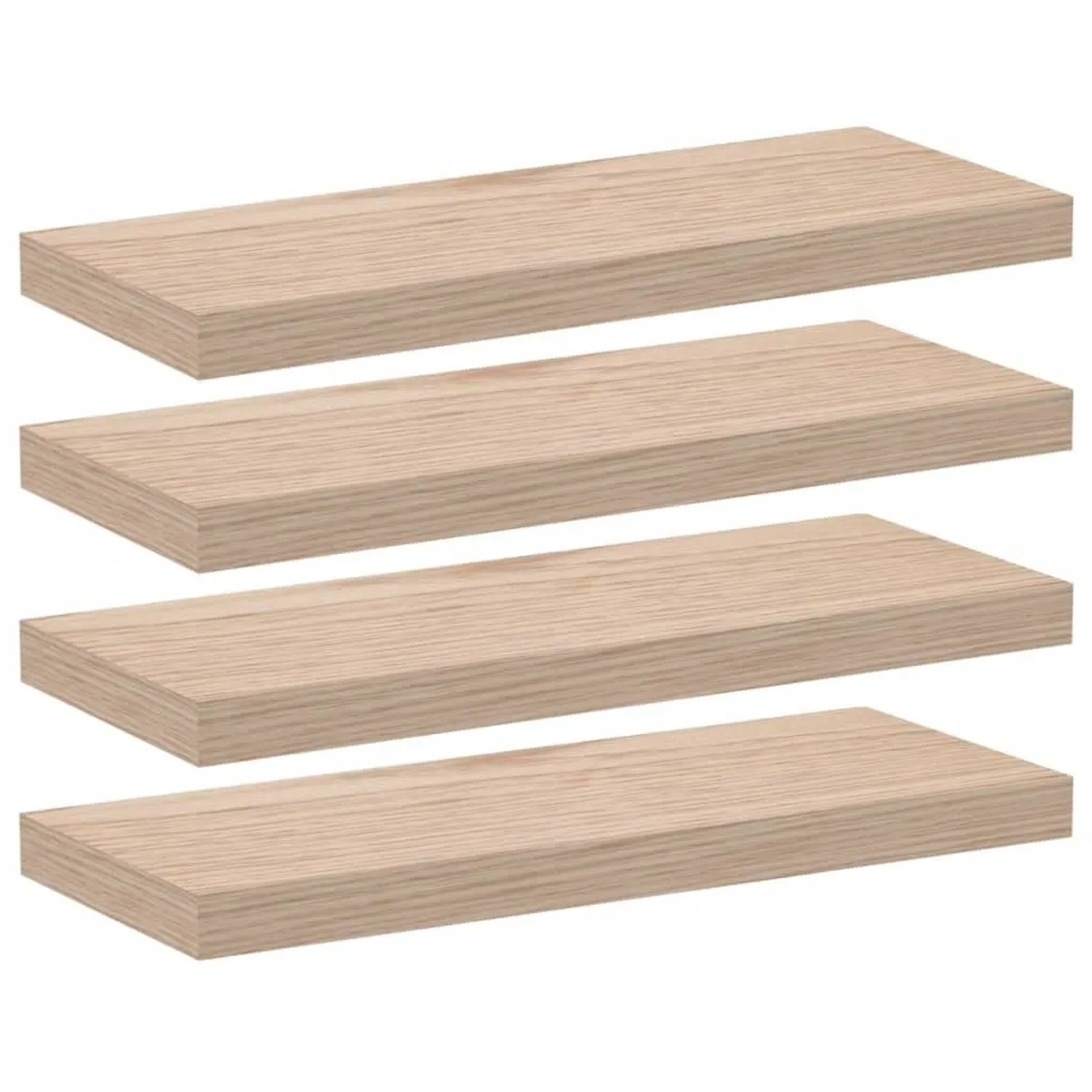 vidaXL Schweberegale 4 Stk 60x23,5x4 cm Holzwerkstoff 4010690