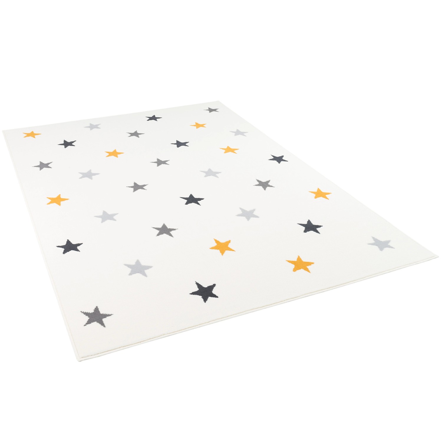 Pergamon Kinder und Jugend Teppich Trendline Sterne Mix Creme 80x150cm günstig online kaufen