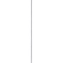 Schwarze LED-Pendelleuchte Bruno, 1-flammig, 15x120cm, schlankes Design.