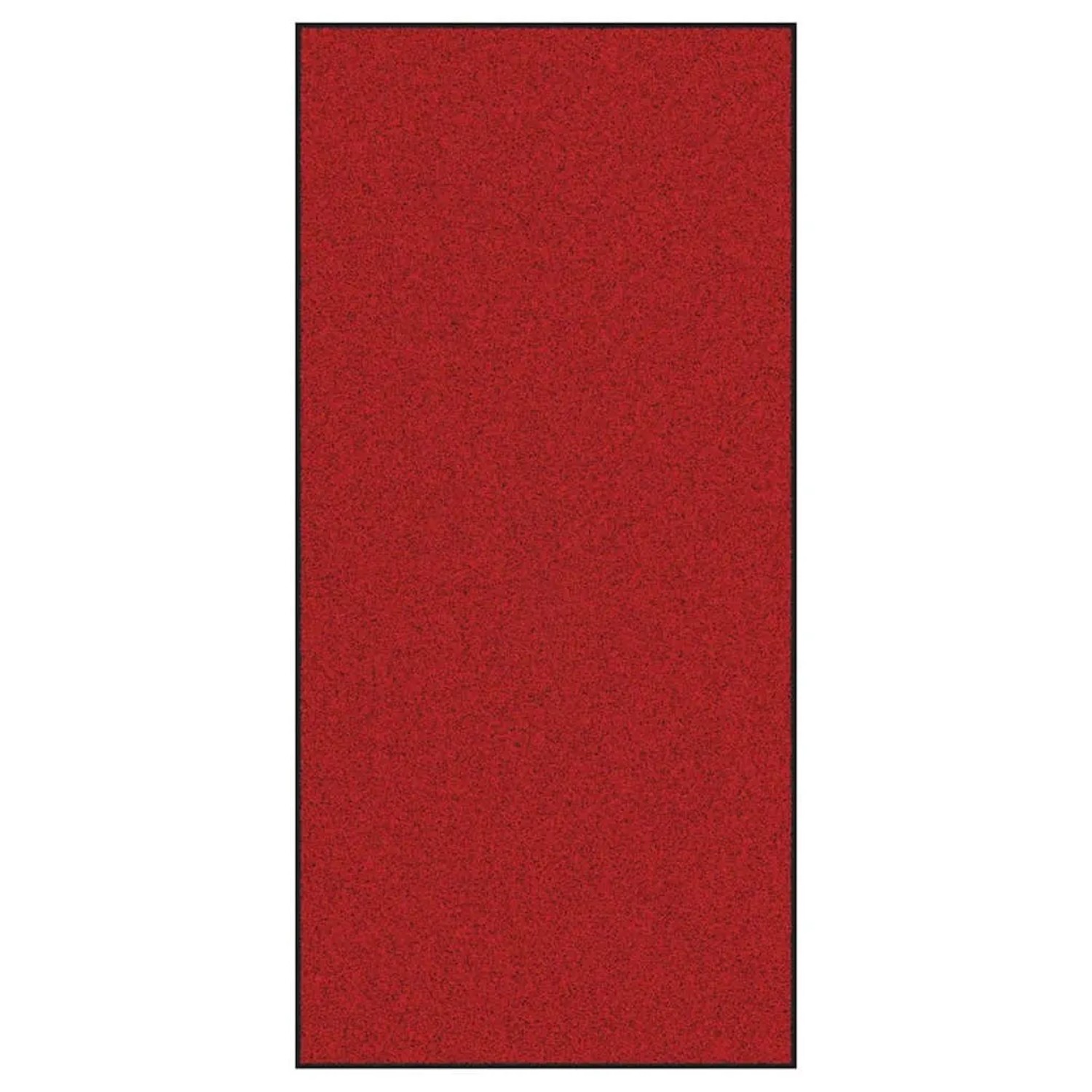 vidaXL Fußmatte Rot und Schwarz 120 x 250 cm Polypropylen und Vinyl 4100795 günstig online kaufen