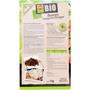 Compo Bio Beeren Langzeitdünger mit Schafwolle 2 kg
