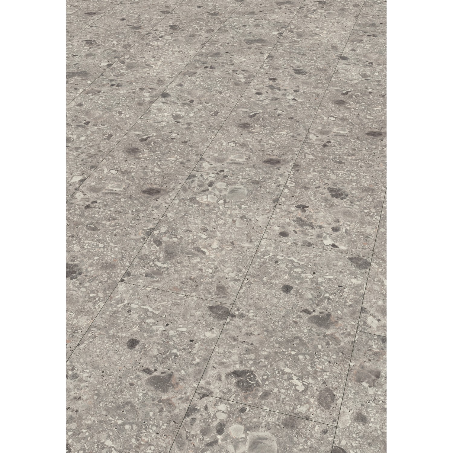 Egger Aqua-Laminatboden ELF021 NatureSense Triestino Terrazzo Grau günstig online kaufen
