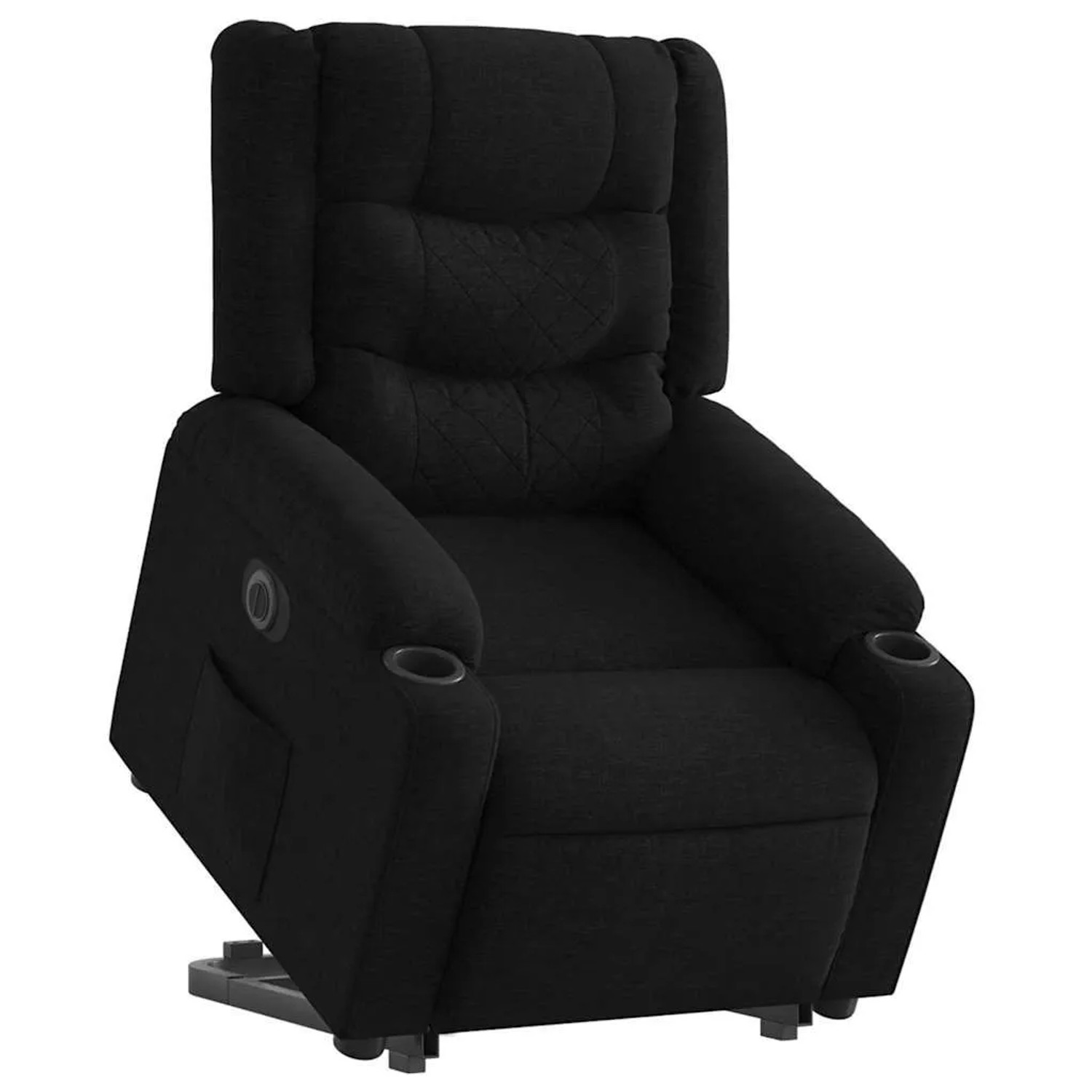 vidaXL Relaxsessel mit Aufstehhilfe Elektrisch Schwarz Stoff 3206581 günstig online kaufen