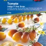 Kiepenkerl Tomatensamen 'Indigo Pear Drops': Gelb-lila Birnentomaten auf der Packung.