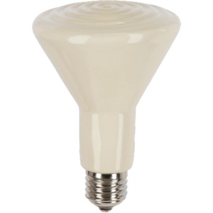 Kerbl Keramik-Dunkelstrahler 100 W für Geflügelzubehör, Infrarotlampe mit Keramikbeschichtung.