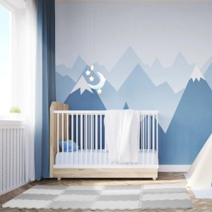 Relaxdays Puzzlematte EVA-Schaumstoff Grau 36 Tlg. Abwischbar Wärmeisolierend Mit Rand 1 cm x 31,5 cm x 31,5 cm 1,5 kg