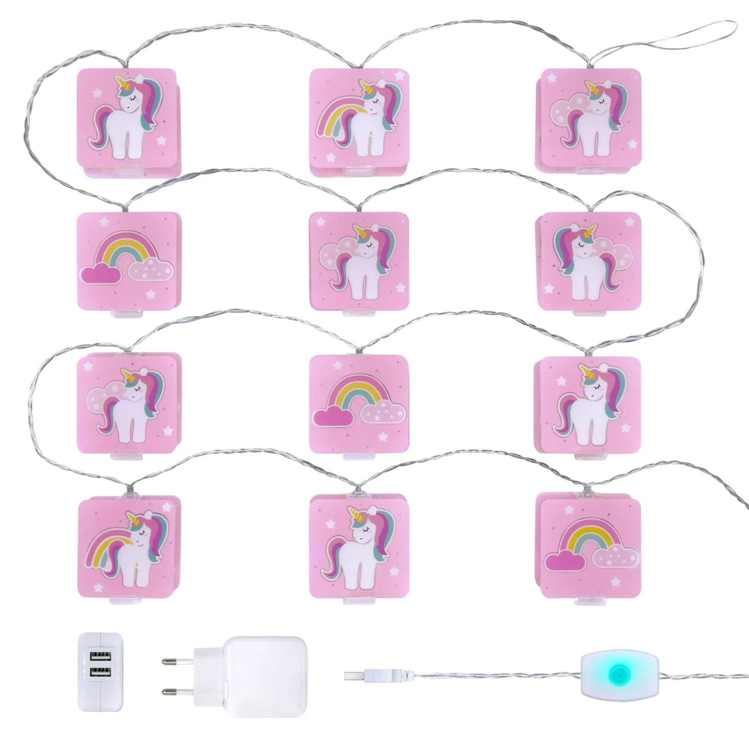 Dalber Lichterkette  Unicorns  Einhörner