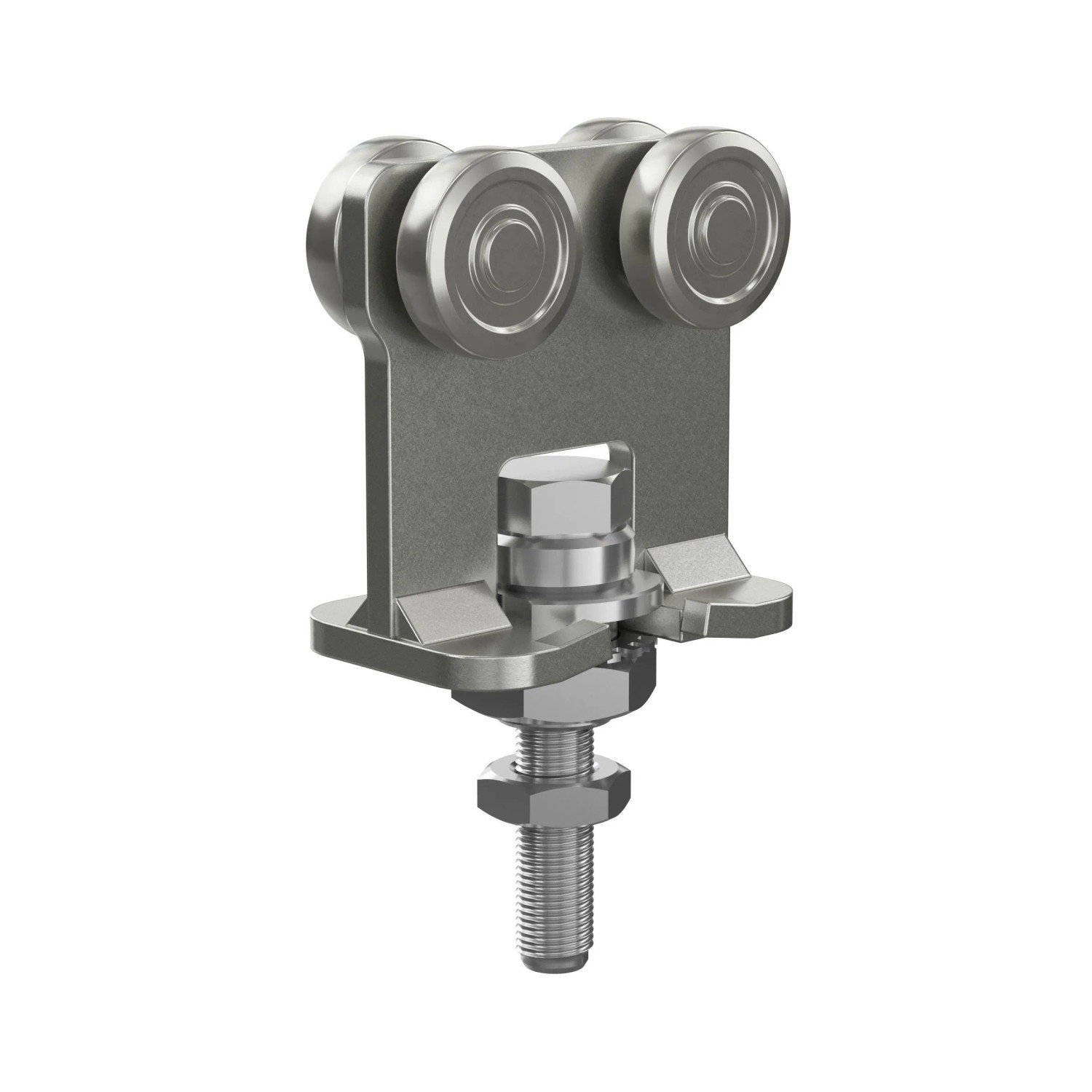FeNau Doppelrolle Schiebetor MEA Gr. 4 Verzinkt Ø 59 mm Bis 1200 kg 10336482