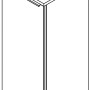 Fackelmann Hängeschrank B.Brillant, 30 cm, Asteiche/Anthrazit Glas, Bad-Hängeschrank