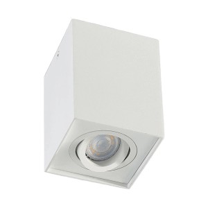 Arcchio Deckenlampe Jolina 9620696 Modern in Weiß aus Aluminium 1-flammig GU10 Flurleuchte