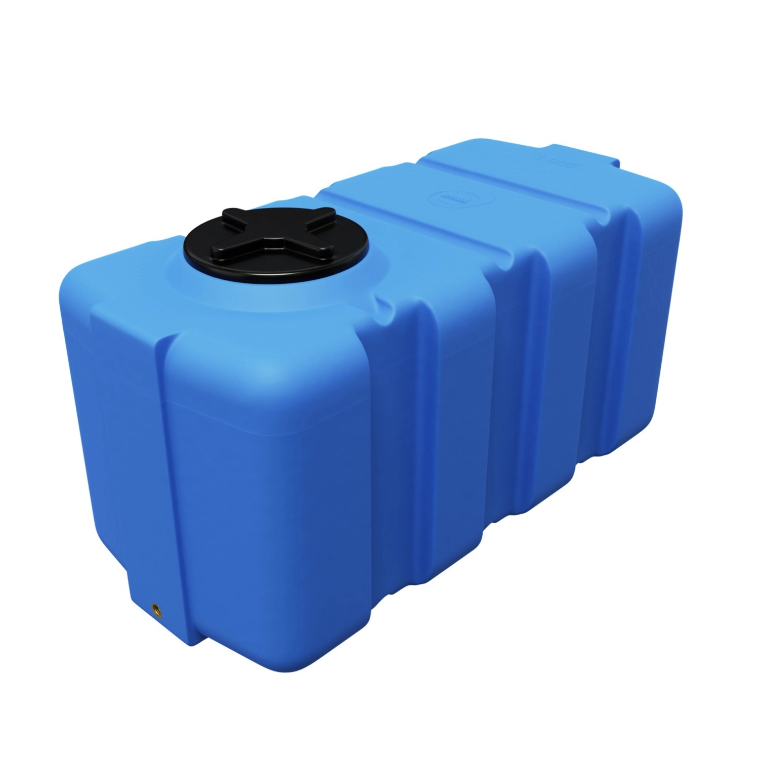 KMND 200L Rechteckig Trinkwasser Wassertank Blau