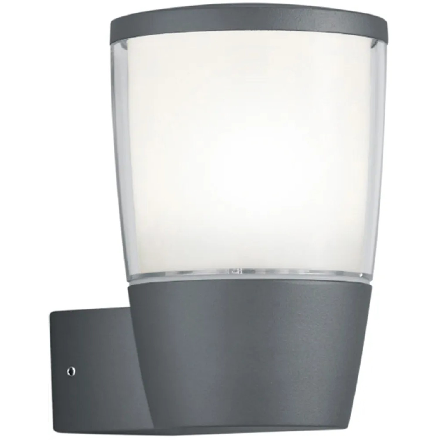 LED Wandleuchte in Anthrazit 7W 700lm IP54