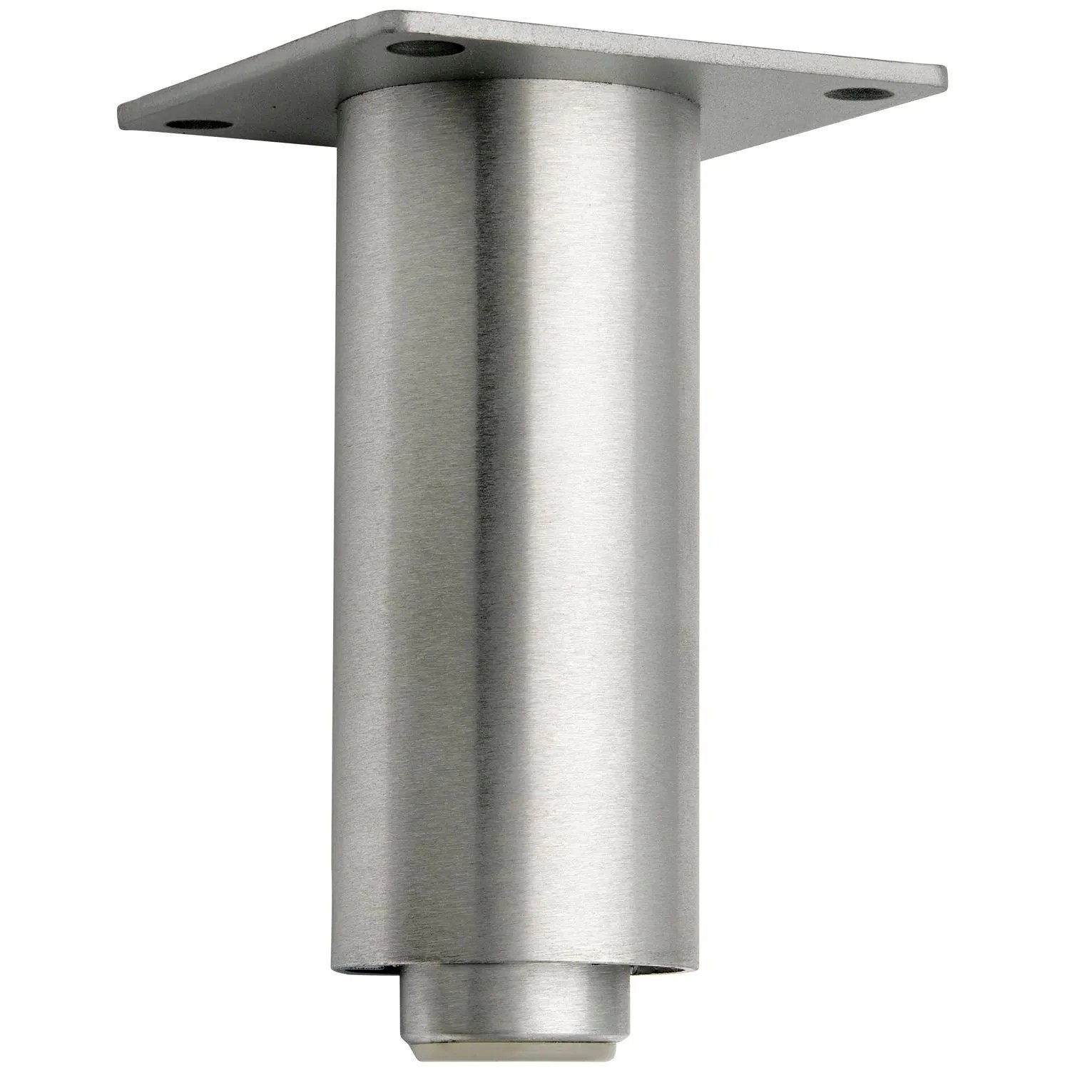 Simausrom Möbelfuß Ø 40 mm Länge 190 mm Aluminium Gebürstet