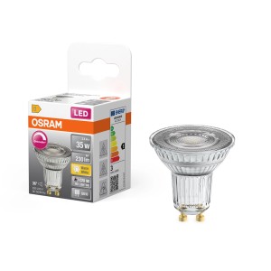 Osram LED-Leuchtmittel GU10 Reflektor PAR16 Dimmbar 2,4 W 230 lm 5,2 cm x 5 cm