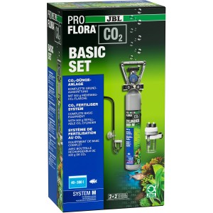 JBL Proflora Basic M CO2-Düngeanlage Mehrwegflaschen Set für Aquarien von 40-300l.