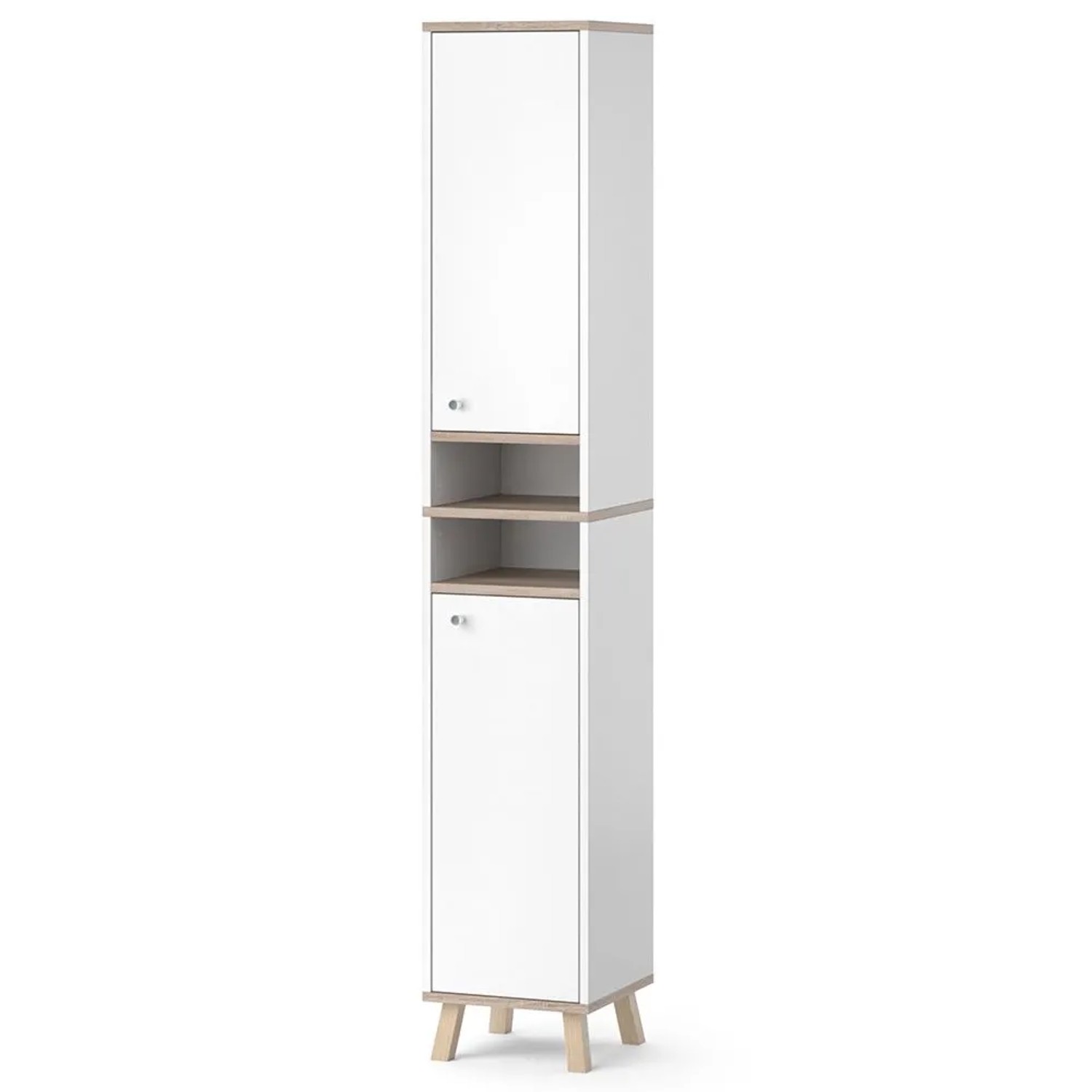 Vicco Badschrank Senyo Weiß 30 x 174