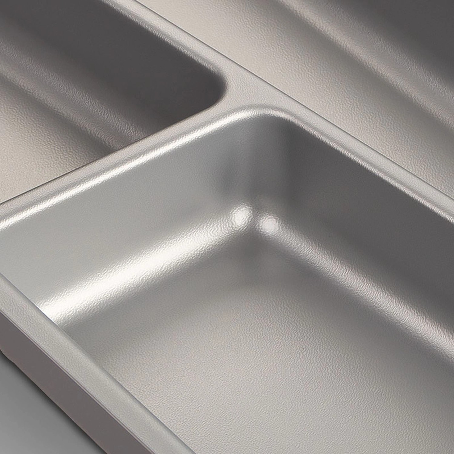 SOTECH ORGA-BOX II Besteckeinsatz 500 mm Höhe 45 mm Silbergrau Für Nobilia Schubladen_3